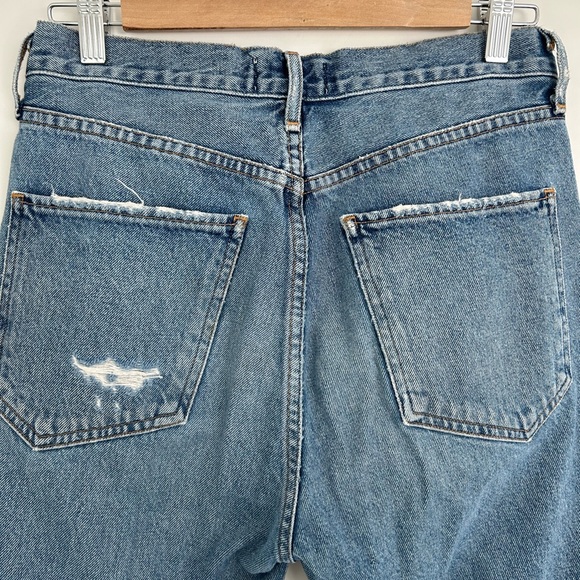 Agolde Feel Good High Waisted Button Fly Jeans Size 27 - Picture 6 of 15